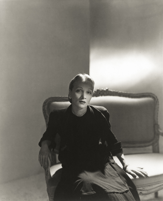 Horst P. Horst, ‘Marlene Dietrich’, 1947, Photography, Gelatin silver print, Robert Klein Gallery