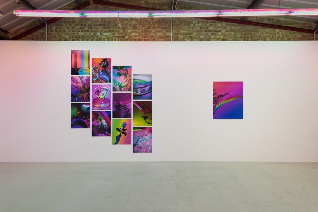 Installation view, Signe Pierce 'Faux Realities' at Annka Kultys Gallery, London, 2017 Photo: Annka Kultys Gallery (Damian Griffiths) Installation view, Signe Pierce 'Faux Realities' at Annka Kultys Gallery, London, 2017 Photo: Annka Kultys Gallery (Damian Griffiths)
