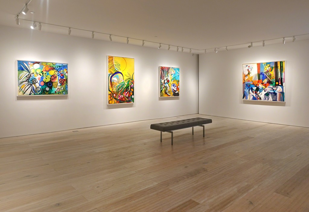 Installation view - Bill Scott: Leaf and Line Installation view - Bill Scott: Leaf and Line