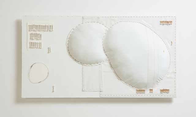 Pamela J. Wallace, ‘cloud comrades sewn up in a field (from the series Clouds and other constructions)’, 2017, John Davis Gallery
