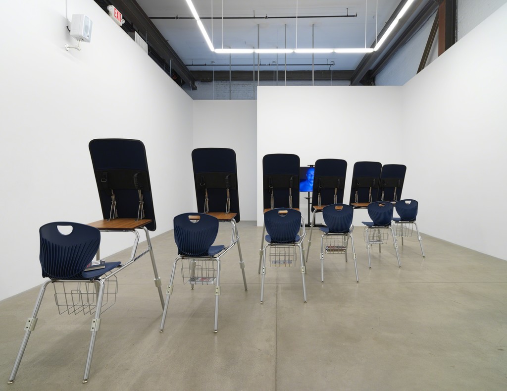 I’m Blue (If I Was █████ I Would Die) (installation view, Koenig & Clinton, Brooklyn), 2019 I’m Blue (If I Was █████ I Would Die) (installation view, Koenig & Clinton, Brooklyn), 2019