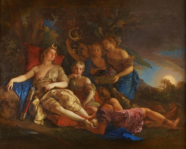 Charles de La Fosse, ‘Le repos de Diane (The Rest of Diana)’, 1688, Château de Versailles
