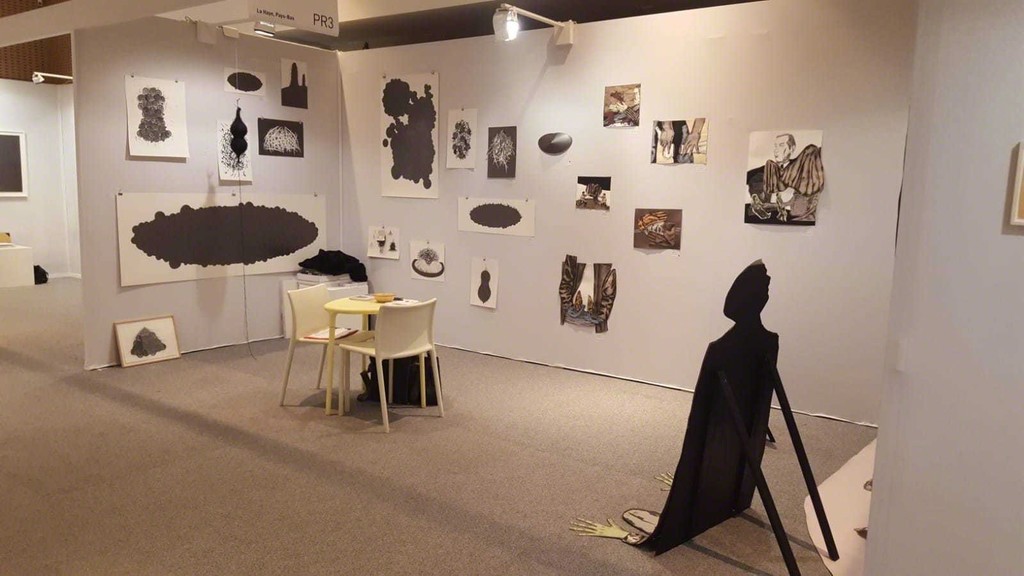 Oveview to the stand Pr3 of the PROCESS section at Drawing Now, Paris Oveview to the stand Pr3 of the PROCESS section at Drawing Now, Paris