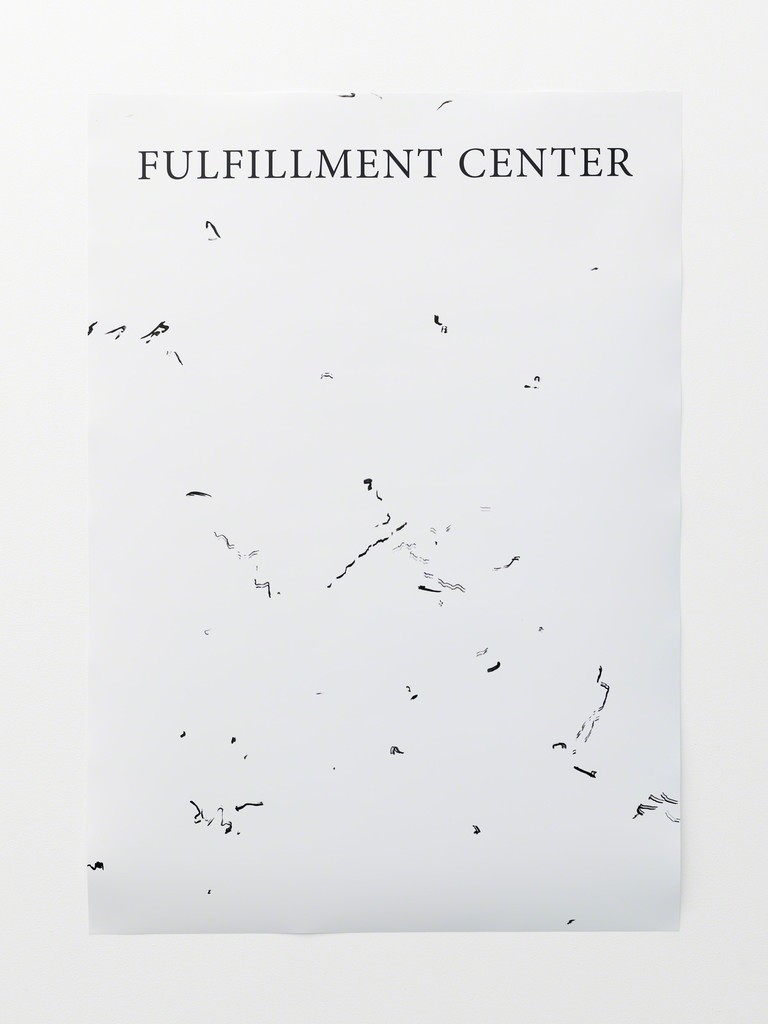 Pedro Barateiro, Fulfillment Centre, photographic print, ink, unique, 2015. Photo by Original&theCopy.
Courtesy of the artist and Tenderpixel. Pedro Barateiro, Fulfillment Centre, photographic print, ink, unique, 2015. Photo by Original&theCopy.
Courtesy of the artist and Tenderpixel.