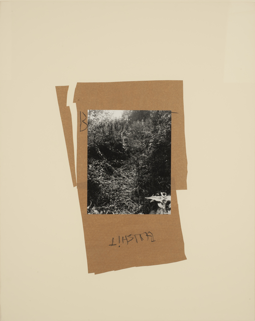 John Gossage, ‘B Bullshit’, 1989, Casemore Kirkeby