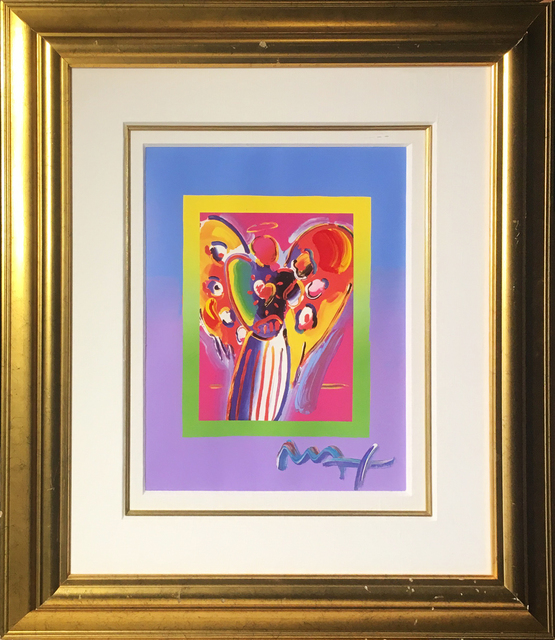 Peter Max | Angel with Heart on Blends (2009) | Available for Sale | Artsy