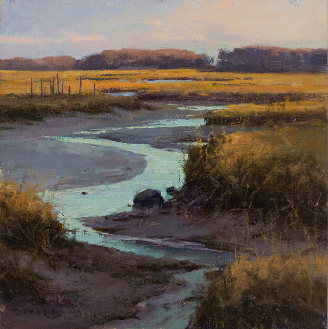 Donald W. Demers, ‘Tidal Tracings, Brave Boat Harbor, York, Maine’, 21st Century, Vose Galleries