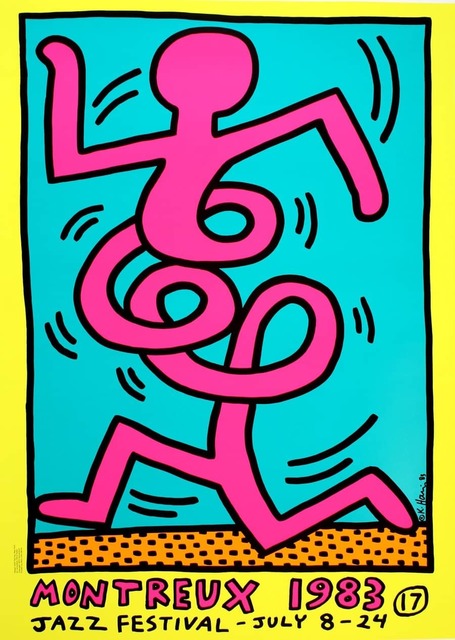 Keith Haring, ‘Montreux Jazz Festival (Limited Edition).’, 1983, Rhodes