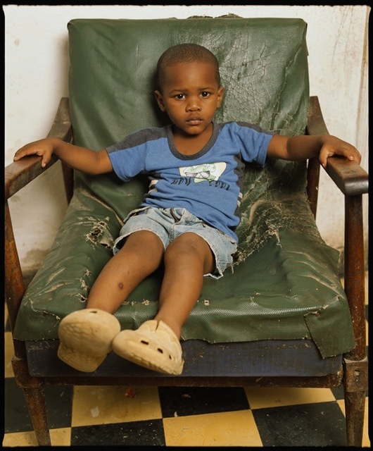 Andres Serrano, ‘Yaikel on a green chair, Havana (Cuba)’, 2012, Galerie Nathalie Obadia