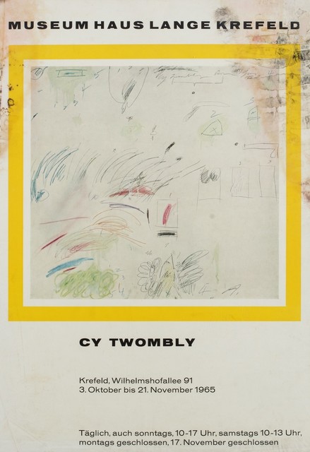Cy Twombly, ‘Cy Twombly’, 1965, Finarte