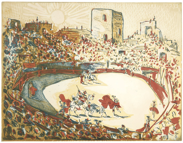 Pablo Picasso, ‘Corrida en Arles’, 1951, Christie's