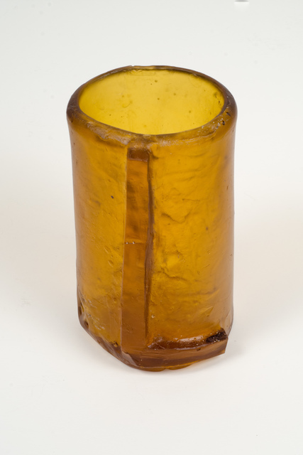 Chris Johanson, ‘Glass vessel (amber)’, 2015, Sculpture, Cast glass, Fleisher/Ollman