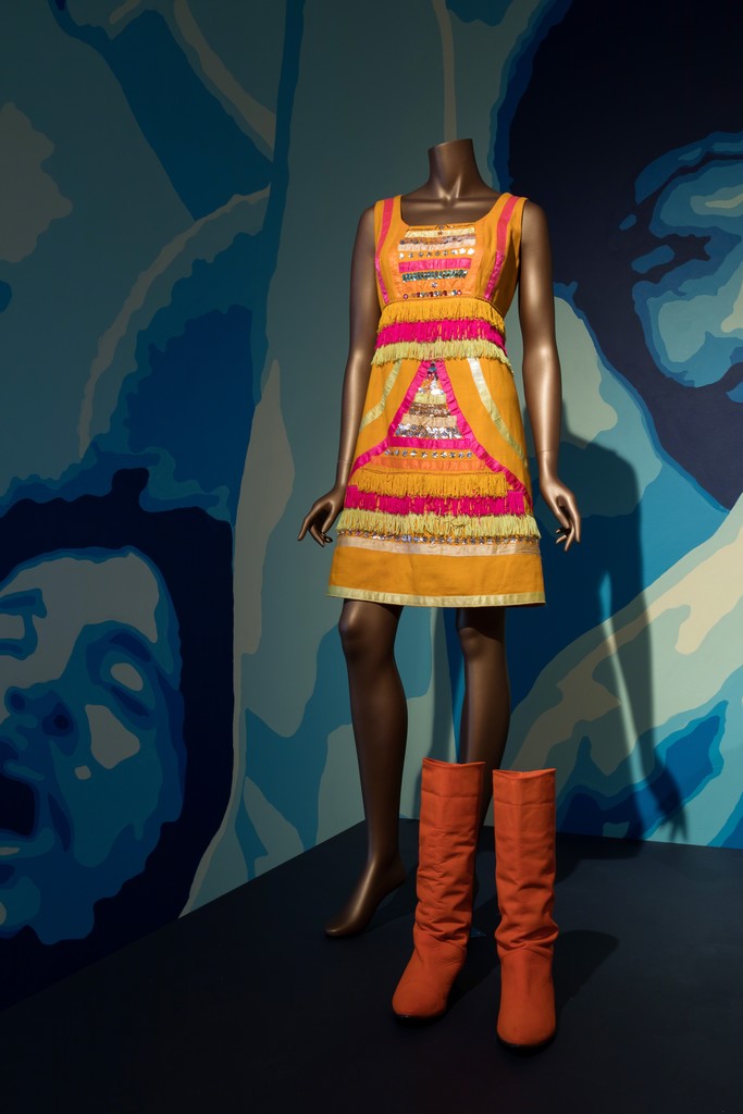 Installation view of 'Counter-Couture: Handmade Fashion in an American Counterculture', 2017. Photo by Jenna Bascom. Installation view of 'Counter-Couture: Handmade Fashion in an American Counterculture', 2017. Photo by Jenna Bascom.