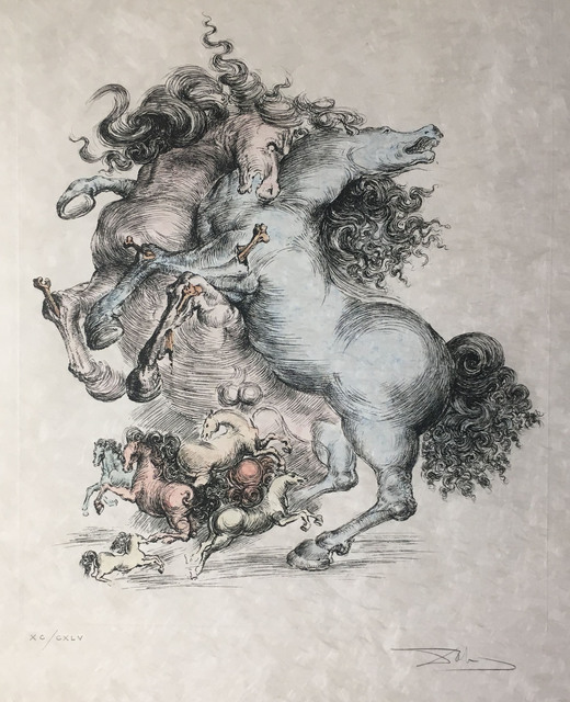 Salvador Dalí, ‘Les Chevaux Surrealistes (Surrealist Horses)’, 1975, Baterbys