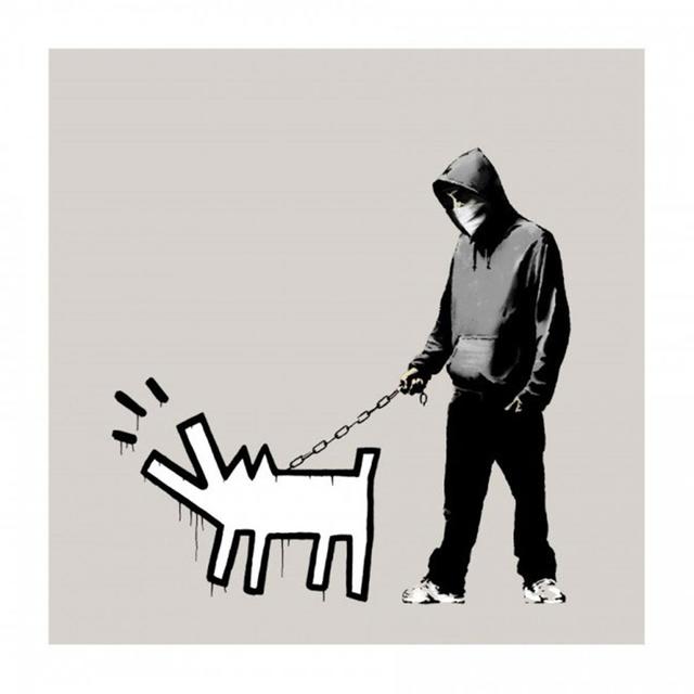Banksy, ‘Choose Your Weapon (Warm Grey / Queue Jumper Grey) (Signed)’, 2010, Prescription Art
