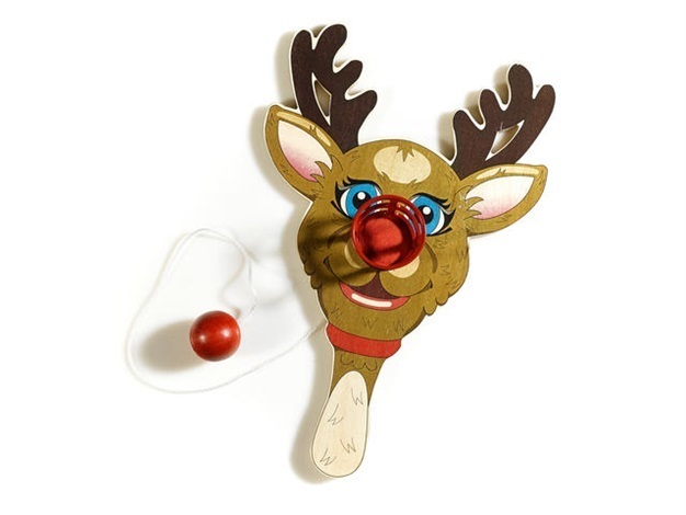 Jeff Koons, ‘Rudolph the Red-Nosed Reindeer, Paddle Ball Game’, 2000, Taglialatella Galleries