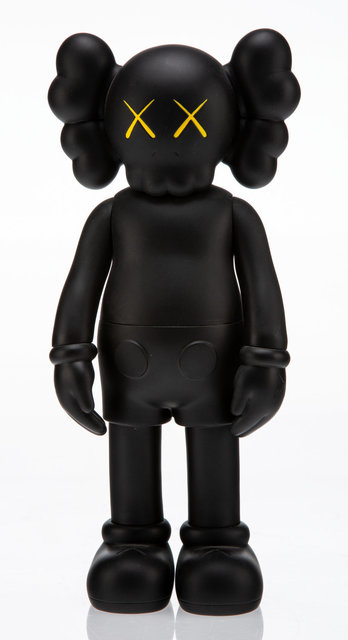 KAWS, ‘Companion (Black)’, 2016, Sculpture, Painted cast vinyl, Heritage Auctions