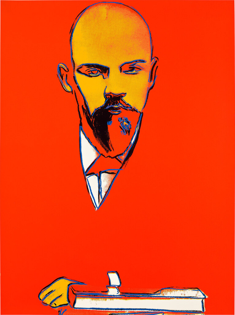 Andy Warhol - Red Lenin (F. & S. 403)