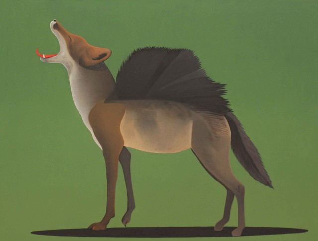 Surendran Nair, ‘Vulpes Vulpes Hystrix Flora & Fauna. Cuckoonebulopolis.’, 2011, Painting, Oil on canvas, Aicon Gallery