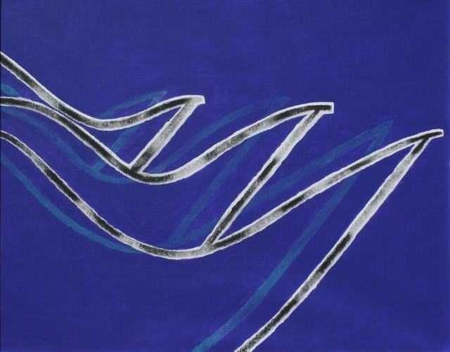 Derrick Greaves, ‘Waves’, 2013, James Hyman Gallery