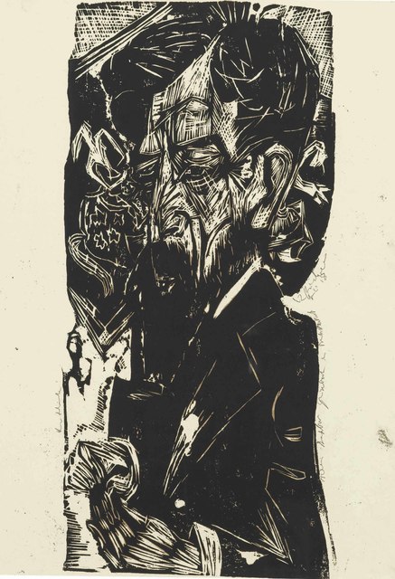 Ernst Ludwig Kirchner, ‘Portrait of Willem van Vloten’, 1918, Christie's