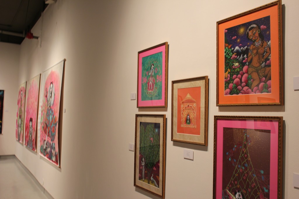 Installation view of "Empowering the Extraordinary Dakinis" at Tibet House US, New York (2016). Image courtesy of Tibet House US Installation view of "Empowering the Extraordinary Dakinis" at Tibet House US, New York (2016). Image courtesy of Tibet House US