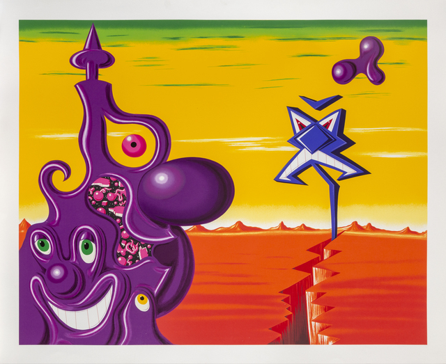 Kenny Scharf, ‘Sajippe Kraka Joujesh’, 1998, Print, Screenprint, RoGallery