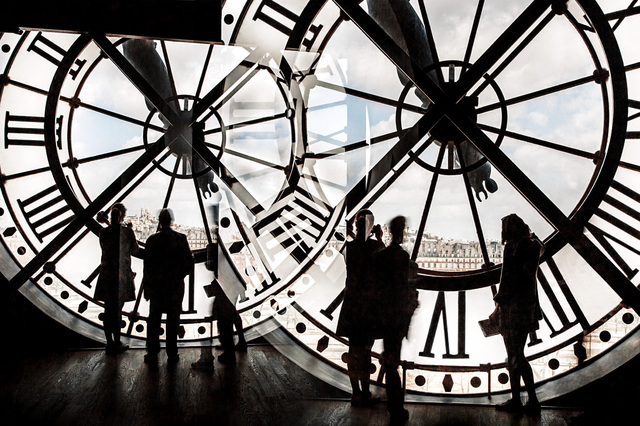 Nicolas Ruel, ‘Atemporel (Paris, France)’, 2015, Photography, Photographie sur acier inoxydable / Photograph on stainless steel, Galerie de Bellefeuille