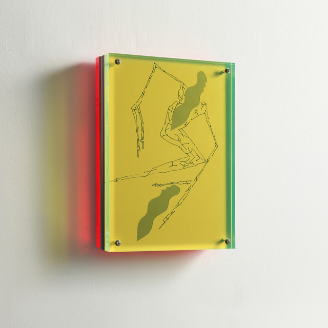 Francesco Candeloro, ‘Linee Riflesse’, 2016, Mixed Media, Plexiglass, découpage and marker on paper and acetate,, A arte Invernizzi