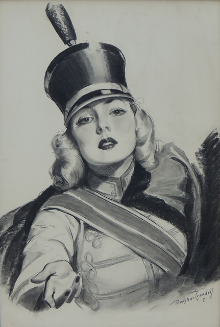 Bradshaw Crandell, ‘Sweet Caporal Cigarettes 'Majorette' Illustration’, The Illustrated Gallery