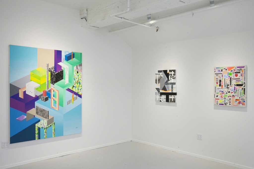 Installation view of "Simpler Times" by Clark Goolsby Installation view of "Simpler Times" by Clark Goolsby