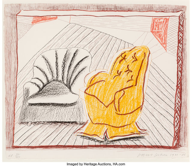 David Hockney, ‘A Picture of Two Chairs, from Moving Focus’, 1985-86, Heritage Auctions