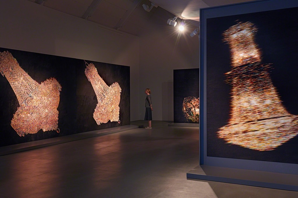 Kyungah Ham, exhibition view at carlier | gebauer, 2017. Courtesy of the artist and carlier | gebauer. Kyungah Ham, exhibition view at carlier | gebauer, 2017. Courtesy of the artist and carlier | gebauer.