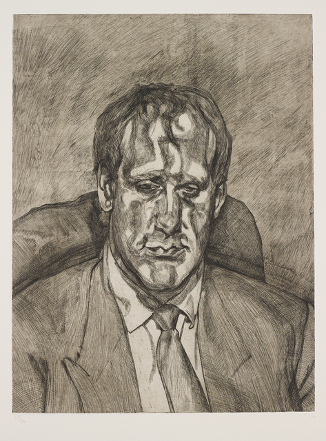 Lucian Freud, ‘Head of an Irishman’, 1999, Frestonian Gallery