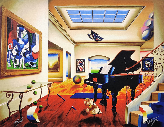 Ferjo, ‘MELODY’, 2006, Print, GICLEE ON CANVAS, Gallery Art