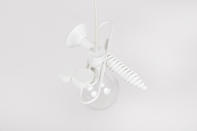 Emmett Moore, ‘Clip Pendant’, 2015, Design/Decorative Art, Nylon, Urethane, Lightbulb, Patrick Parrish Gallery