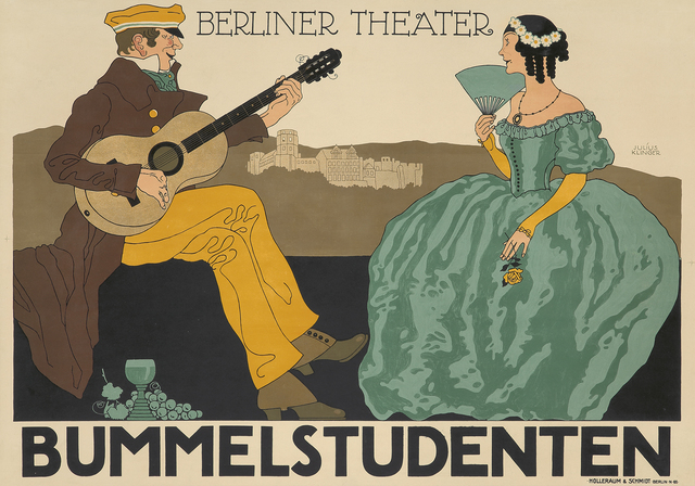 Julius Klinger, ‘Bummelstudenten’, ca. 1916, Rennert’s Gallery