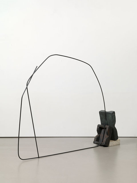 Tatiana Trouvé, ‘Untitled’, 2016, Sculpture, Patinated bronze, metal, stone, KÖNIG GALERIE