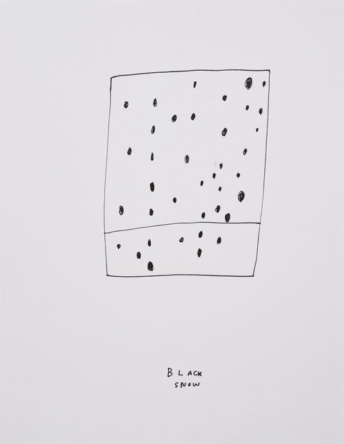 Jim Torok, ‘Black Snow’, 2014, Lora Reynolds Gallery