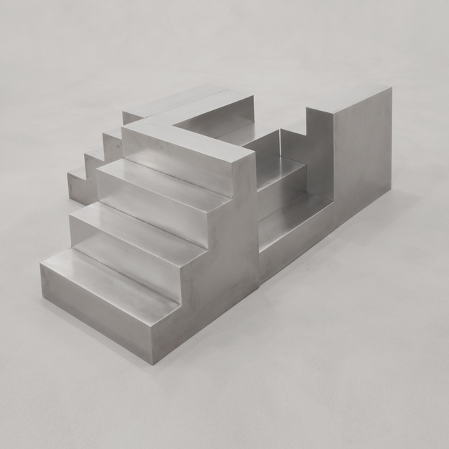 Nicola Carrino, ‘Ri/Costruttivo 1/69 E.2016. Delta Due. 4 scale modules n. 17.57/20.57’, 1969-2016, Sculpture, Stainless steel grind, A arte Invernizzi