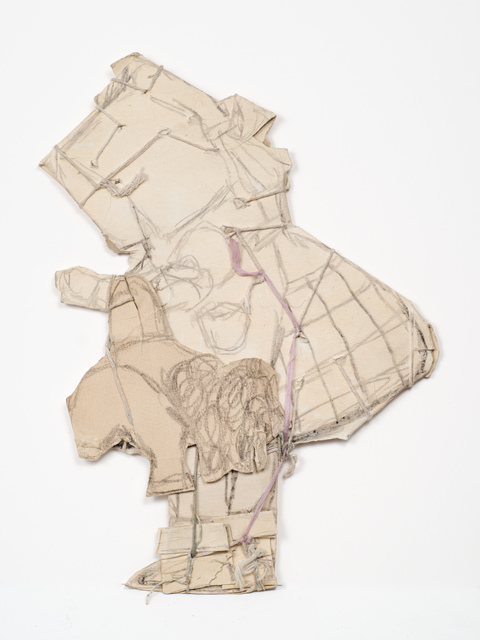 James Castle, ‘Untitled (Girl in white, construction)’, n.d., Fleisher/Ollman