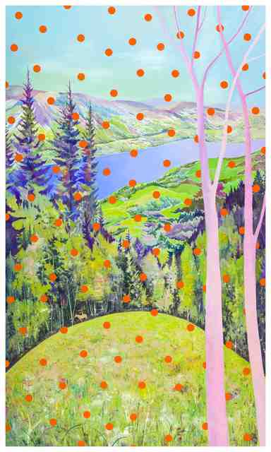 Una URSPRUNG, ‘Viewing the Future From a Distance’, 2014, Painting, Oil on canvas, Liang Gallery