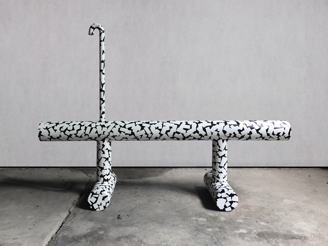Miles Gertler, ‘Signal Structure 01’, 2017, Sculpture, Steel, paint, Corkin Gallery