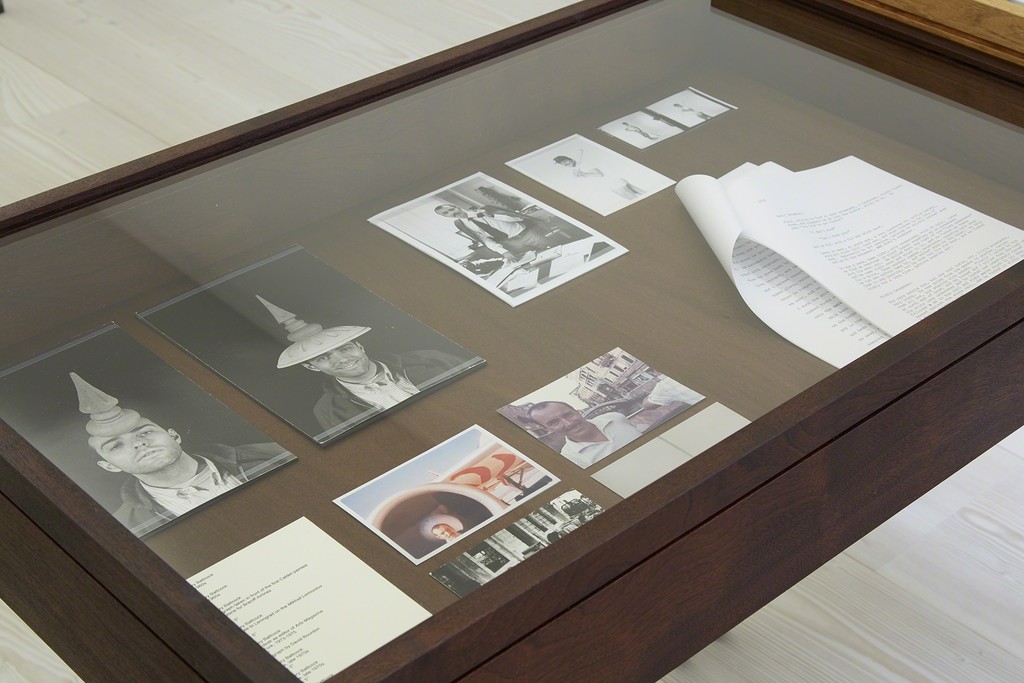 Joseph Grigely, The Gregory Battcock Archive, Installation View, Marian Goodman Gallery, London, June 21 – July 29, 2016 Joseph Grigely, The Gregory Battcock Archive, Installation View, Marian Goodman Gallery, London, June 21 – July 29, 2016