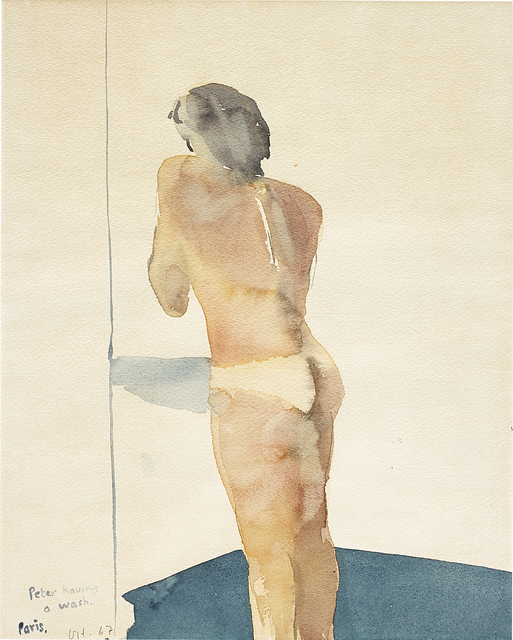 David Hockney, ‘Peter having a wash’, 1967, Phillips