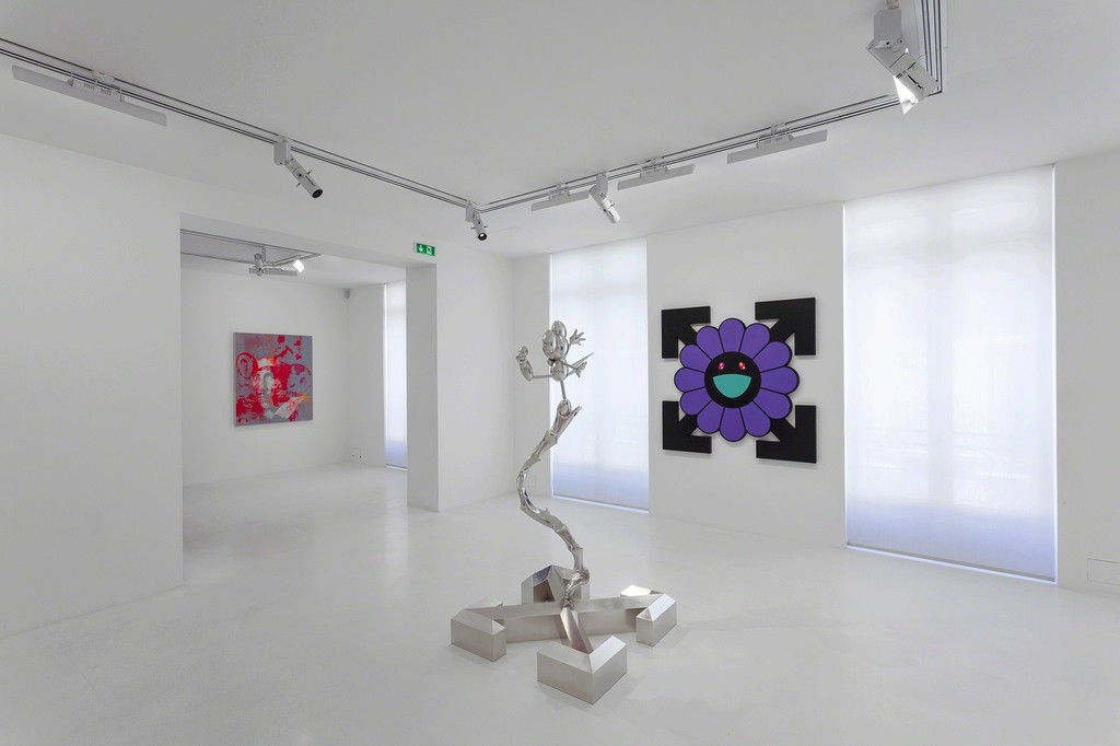 Artworks © Virgil Abloh and © Takashi Murakami. Photo: Zarko Vijatovic. Courtesy Gagosian. Artworks © Virgil Abloh and © Takashi Murakami. Photo: Zarko Vijatovic. Courtesy Gagosian.