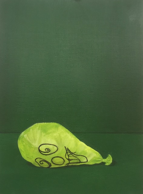 Marc Hulson, ‘Full Circle’, 2019, Painting, Oil on paper mounted on board, IFAC Arts