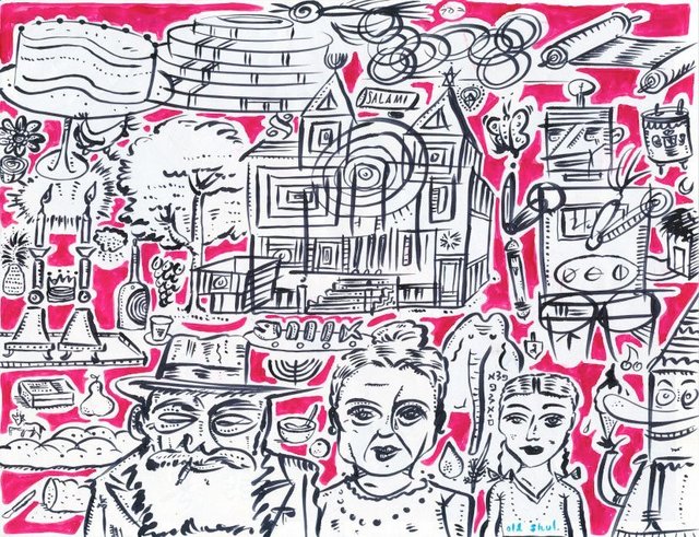 Ephraim Wuensch, ‘Old Shul’, 2013, Lions Gallery