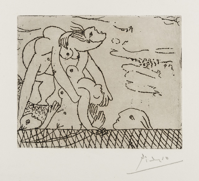 Pablo Picasso, ‘Le Sauvetage de la Noyee I (Bloch 244; Baer 272)’, 1932, Forum Auctions