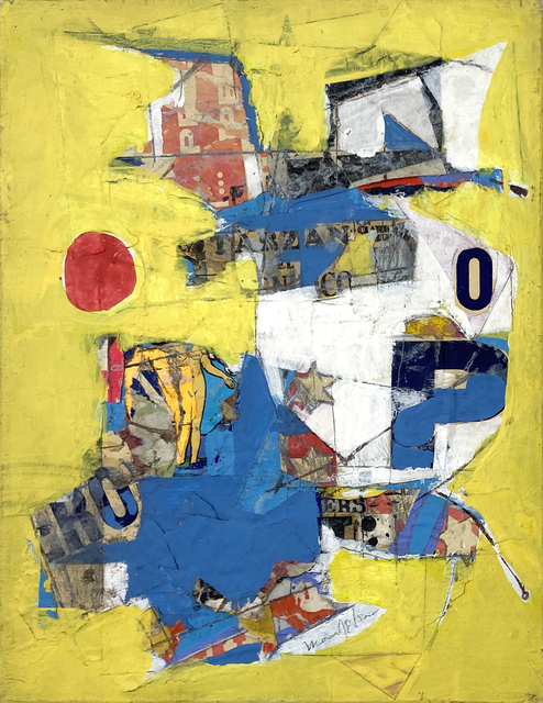 Beatrice Mandelman, ‘Untitled Tarzan (60-PR08)’, ca. 1960s, Mixed Media, Collage with acrylic on canvas, 203 Fine Art